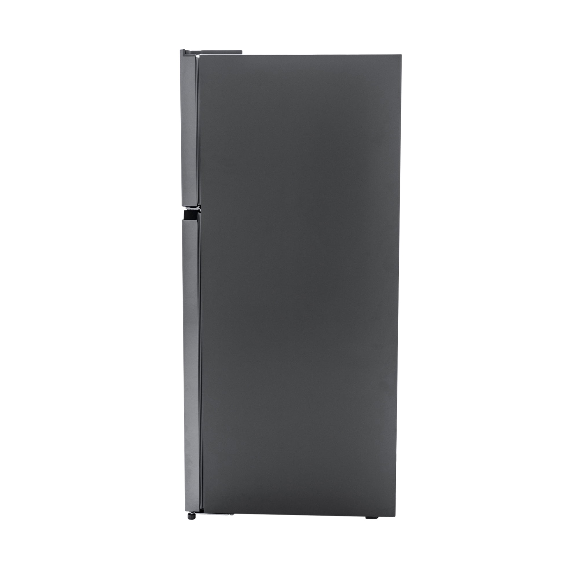 Magic Chef 17.6 Cu Ft Top-Mount Refrigerator in Platinum Steel