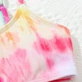 thumbnail image 4 of Utlike Girls Swimwear Children's Swimsuit Tie Dye Personality Split Swimsuit For Children Fashion Bikini Set Summer Casual Beach Bathing Suit For Girls Size 5 Years-6 Years, 4 of 5