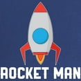 thumbnail image 2 of CafePress - Rocket Man Maternity Dark T Shirt - Maternity Dark T-Shirt, 2 of 3