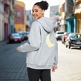 thumbnail image 6 of ALAZA Women's Hoodies Sweatshirt Moon Long Sleeve Pullovers with Pockets L, 6 of 8