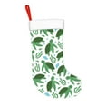 thumbnail image 2 of Balery Cartoon Turtle Pattern Christmas Stockings with Initials, 18" Large Knit Christmas Stocking,Xmas Stocking for Kids, Holiday and Family Stocking, 2 of 7