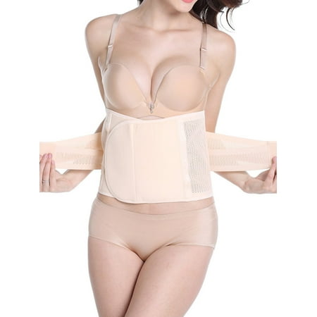 - SAYFUT Womens Firm Control Shapewear Sports Exercise Fitness Waist Trainer Trimmer Support Belt Lumbar Protector Body Slimming Velcro Shaper Strap