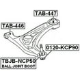 thumbnail image 2 of Febest REAR BUSHING, FRONT CONTROL ARM # TAB-447 OEM 48068-59135, 2 of 2