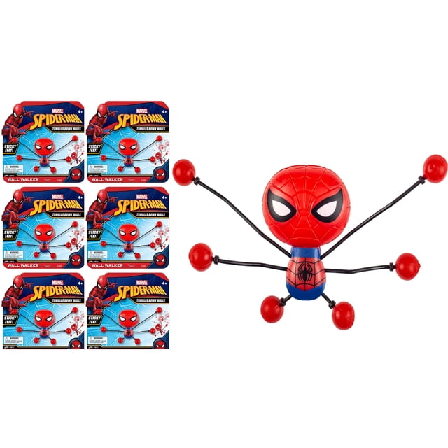 Rodeador de pared elástico y adhesivo Toy JA-RU Marvel Spiderman
