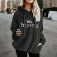 thumbnail image 3 of Scyoekwg Yes I'm Still Cold -Me 24:7 Hoodies for Women Drawstring Hooded Sweatshirt Winter Warm Fleece Hoodies Fall Fashion Long Sleeve Letter Print Graphic Sweatshirts with Pockets (Black,L), 3 of 6