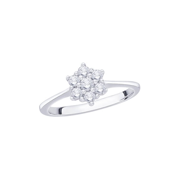 KATARINA Diamond Floral Ring in 14K Gold (1/3 cttw, I-J, I1-I2)