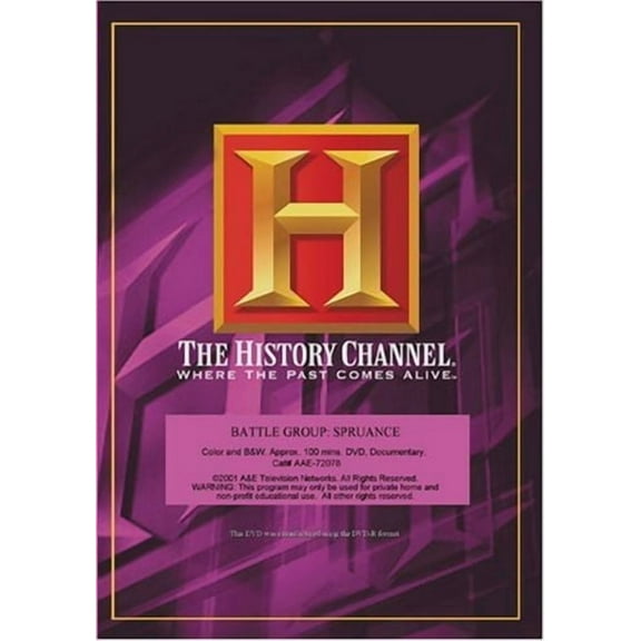 Battle Group Spruance (DVD), Lionsgate, Documentary