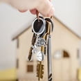 thumbnail image 2 of SHISUYAN 1pc Basketball Theme Keychain Alloy Keyring Fashionable Gift Hanging Pendant Ornament, 2 of 8