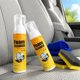 thumbnail image 1 of Limpiador de espuma multifunción para interiores de automóvil, asientos de cuero, zapatos, sofá, cortinas, manchas de cocina, con esponja y toalla, aroma a limón, 1 of 9