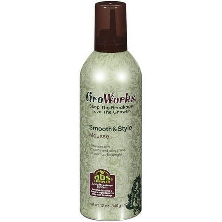 groworks smooth & style mousse