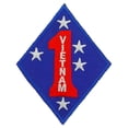 thumbnail image 1 of EagleEmblems PM0565 Patch-Vietnam,USMC,1ST DV (3''), 1 of 3
