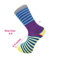thumbnail image 6 of Colorful Fun Socks Novelty Crazy Crew Dress Socks 3 Pairs Shoe Size 6-9 - D2, 6 of 9