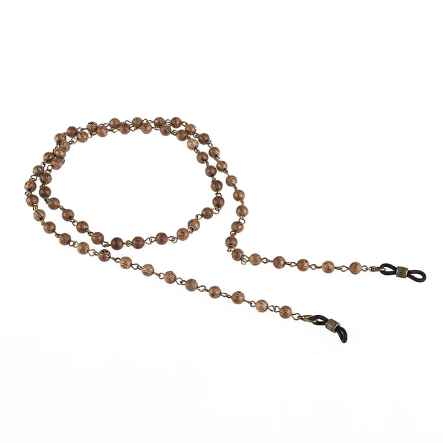 Sunglass Chain Multi Color Wood And Stainless Steel For Men 1Pack