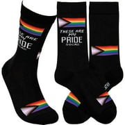 Primitives by Kathy These Are My Pride Socks | Funny Novelty Socks with Cool Design | Bold/Crazy/Unique Dress Socks