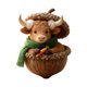 thumbnail image 4 of Artesanías Decorativas 1 pieza de 8cm Animales del bosque con colgantes de árbol de Navidad adorno acrílico para corona y guirnalda de árbol JASKFLY, 4 of 9