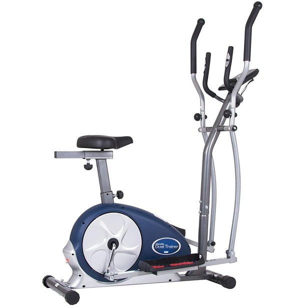 dual trainer elliptical bike