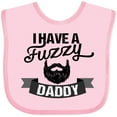 thumbnail image 3 of Inktastic I Have a Fuzzy Daddy Beard Boys or Girls Baby Bib, 3 of 4