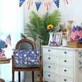 thumbnail image 2 of 4th of July Gnome Pillow Covers 12x20 Inch Blue Red Stars and Stripes American Flag Decorative Pillows Cushion Case Patriotic Home Independence Day Memorial Pillowcases for Sofa Couch, 2 of 6