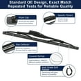 thumbnail image 4 of Unique Bargains Rear Windshield Wiper Blade Replaces for Range Rover Evoque 2012 2013 2014 2015 2016 2017 2018 2019, 4 of 6