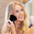 thumbnail image 3 of Hearth & Gear Body Powder Brush For All Skin Types Soft Multifunctional Makeup Brush For Loose Powder Foundation Large Face And Body Cosmetic Brush 7.5X5.8CM en Girls Purse Small Brushes Cat Eye Liner, 3 of 4
