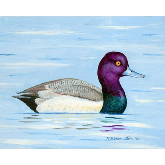Betsy Drake Interiors Lesser Scaup Door Mat 30x50
