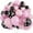 Pink and Black, variant on Neasyth Pink and Black Balloons,60Pcs 12Inch Polka Dot Latex Balloons Kit for Girls Baby Shower Party Supplies