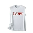 thumbnail image 3 of Birdeem Débardeur Imprimé pour Femmes, Col Rond, Coupe Ample, Sans Manches, T-Shirt, Chandail, Hauts, 3 of 5