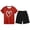 2-Red, variant on Gelikeya Boys 2 Piece Summer Outfits Short Sleeve Athletic T-Shirt & Shorts Outfit Quick Drying Breathable Activewear Shorts Sets Blue, 7-8 Years