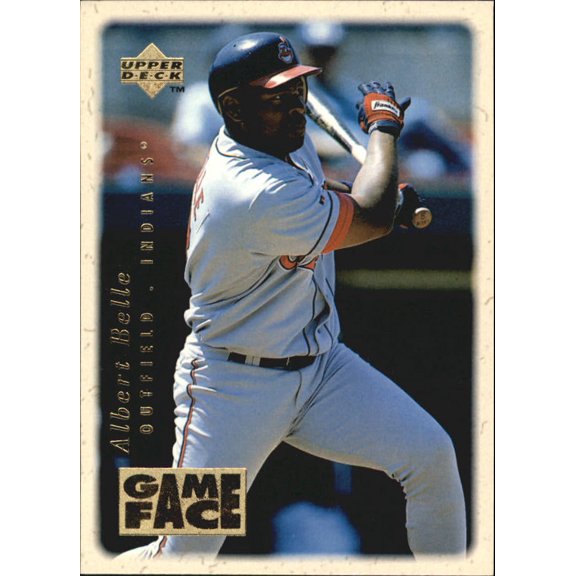 Collectible 1996 Upper Deck Gameface #GF4 Albert Belle MLB Baseball Trading Card