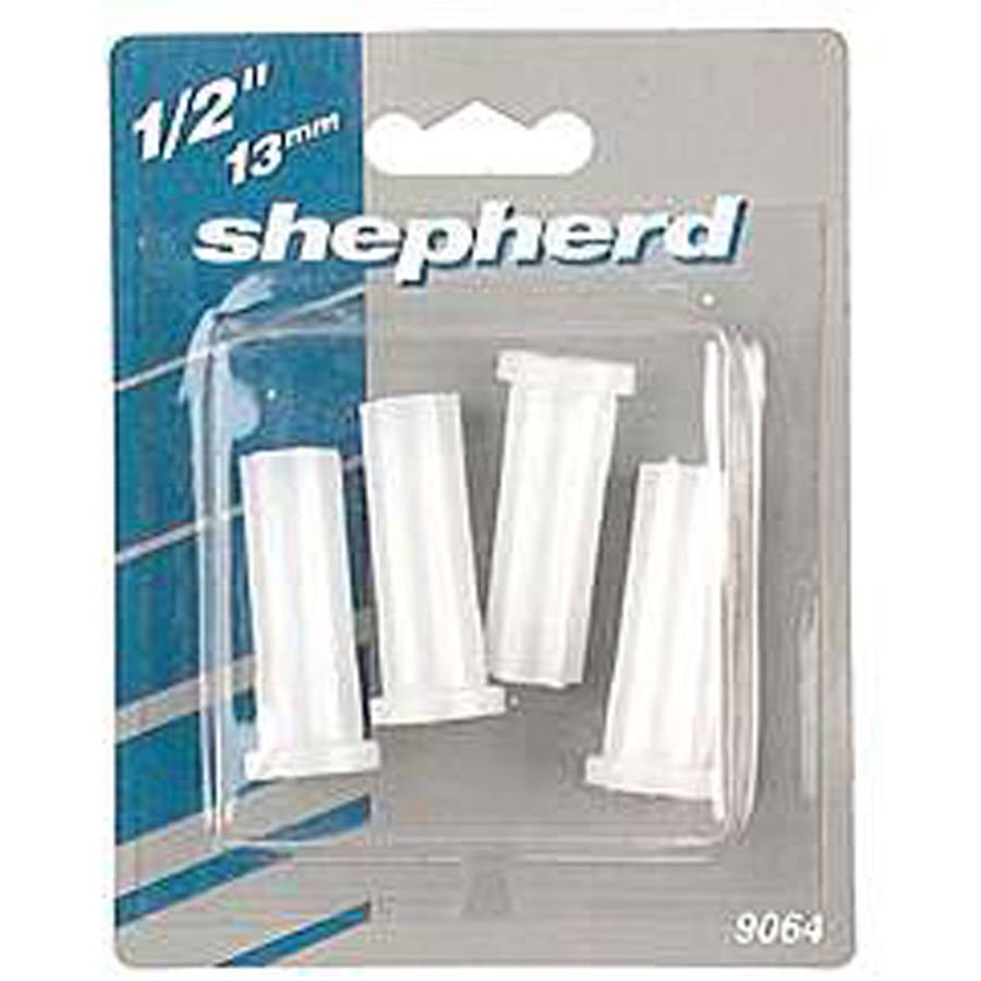 Shepherd 9071 7//8 White Caster Furniture Sockets 4 Count