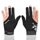 thumbnail image 2 of Guantes de billar de tres dedos elásticos para hombre y mujer, guantes de billar fitness, 2 of 5