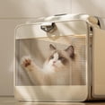 thumbnail image 2 of Cat Bag | Large Capacity Crate with Removable Inner Liner | Dog Bag Carrier,for Short Trips Walking Car Hiking Indoor Outdoor Outings, 2 of 7