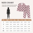 thumbnail image 4 of Fotbe French Bulldog Conjunto de Pijama de Manga Larga para Mujer con Estampado, Ropa de Dormir de 2 Piezas, Conjunto de Casa Suave y Cómodo con Bolsillos-XX-Large, 4 of 7