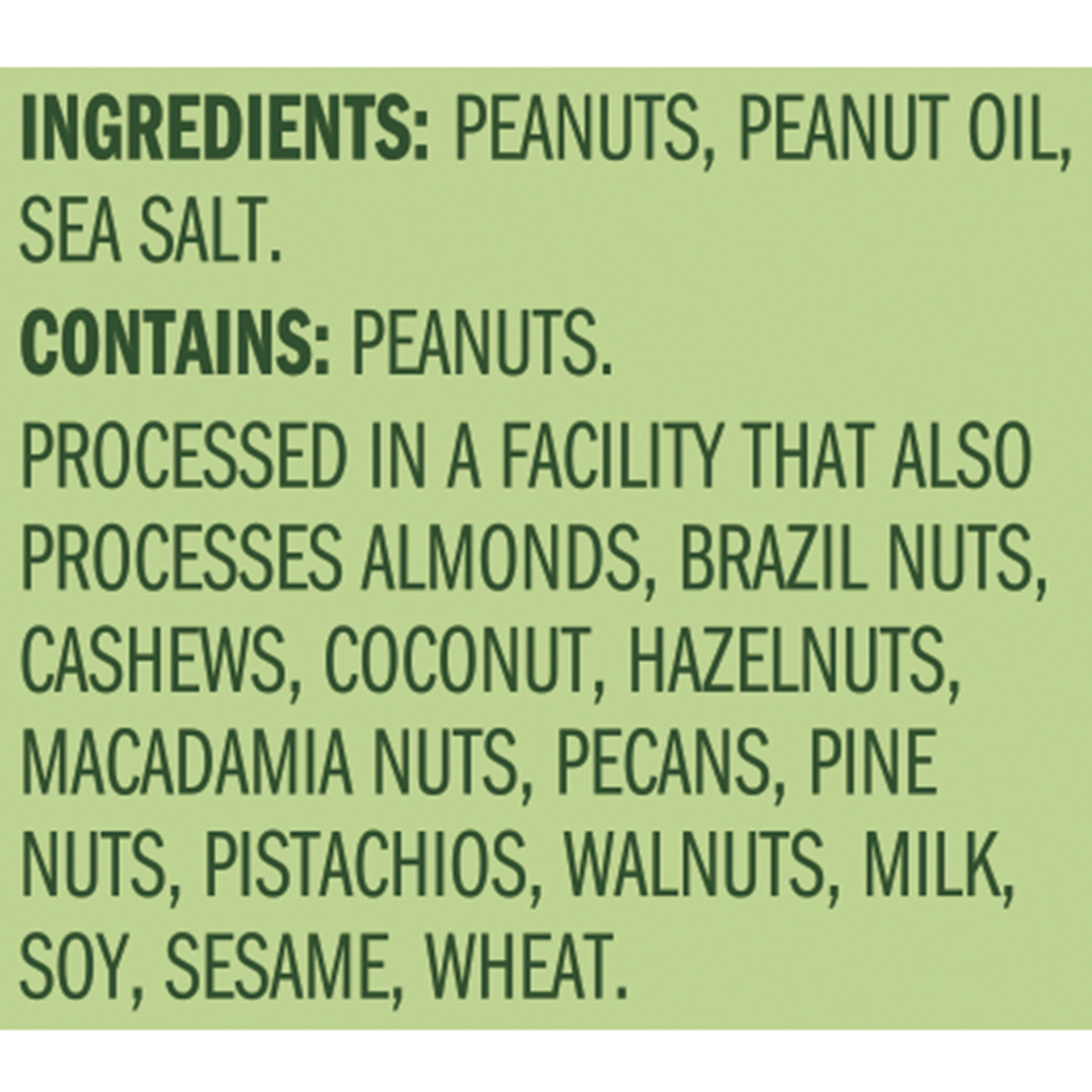 Emerald Nuts Virginia Peanuts Roasted and Salted, 10 oz Resealable Bag (Pack of 3)