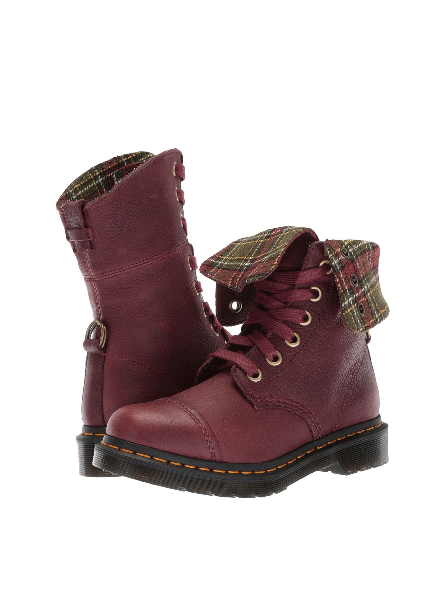 aimilita 9 eye toe cap boot