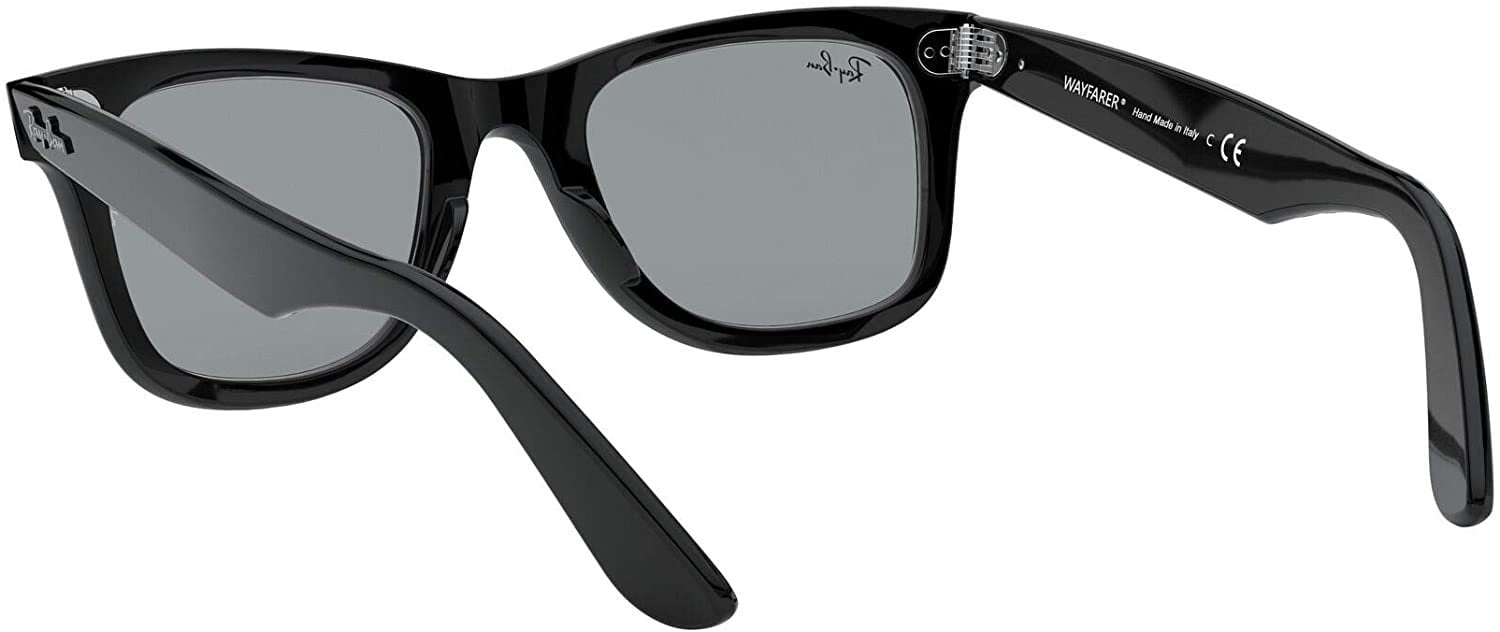 Ray-Ban Men's Original Wayfarer RB2140F-901-52 Black Sunglasses