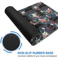 thumbnail image 6 of Long Mouse Pads for Desk,Rottweiler Dog and Flower Floral Desk Mats on Top Of Desks, Desk Mouse Pad Extra Large with 3mm Non-Slip Base and Stitched Edge for Gaming,Office,Work,Home 35.4"x15.7", 6 of 6