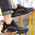 thumbnail image 2 of Zapatos de seguridad deportivos ligeros Anti-iercing con punta de acero cómodos para mujeres y hombres JShteea El nuevo, 2 of 9