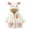 White, variant on GYRATEDREAM Kids Girls Winter Fleece Coat Rabbit Applique Ear Hooded Faux Fur Jacket Hoodies Outerwear for 12-24M White