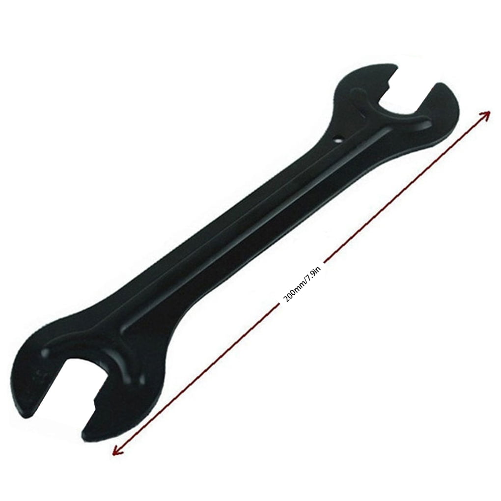 2 End Bike Hub Cone Spanner Wrench Bicycle Wheel Axle Pedal Removal Fixing Tool 