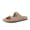 Nude, variant on Cushionaire Lens Womens Sandals with Arch Support, Comfortable Sandals for Women with Braided Strap and Cushioned Footbed