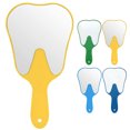 thumbnail image 2 of Hand Makeup Mirror Teeth Shaped Hairdressing Mirror Cosmetic Mirror for Salon, 2 of 8