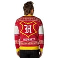 thumbnail image 7 of Harry Potter Men's Hogwarts Houses Ugly Christmas Sweater Knit Button-Up Cardigan, 7 of 7