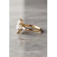 thumbnail image 3 of 2Ct Marquise Cut Lab Created Diamond Engagement Ring 14K Yellow Gold Plated, 3 of 5
