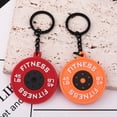 thumbnail image 5 of YANONELRY PVC Mini Barbell Plates Keychain -Kettlebells DlY Silicone Dumbbell Keyring -Gym Gifts for Gym Lovers Fitness Trainer Gift Backpack Jewelry, 5 of 7