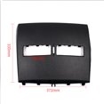 thumbnail image 4 of Panel de aire acondicionado de coche Ndcxsfigh Cubierta del salpicadero para Nissan Tiida 2005-2011 negro Accesorios para autos y motos, 4 of 8