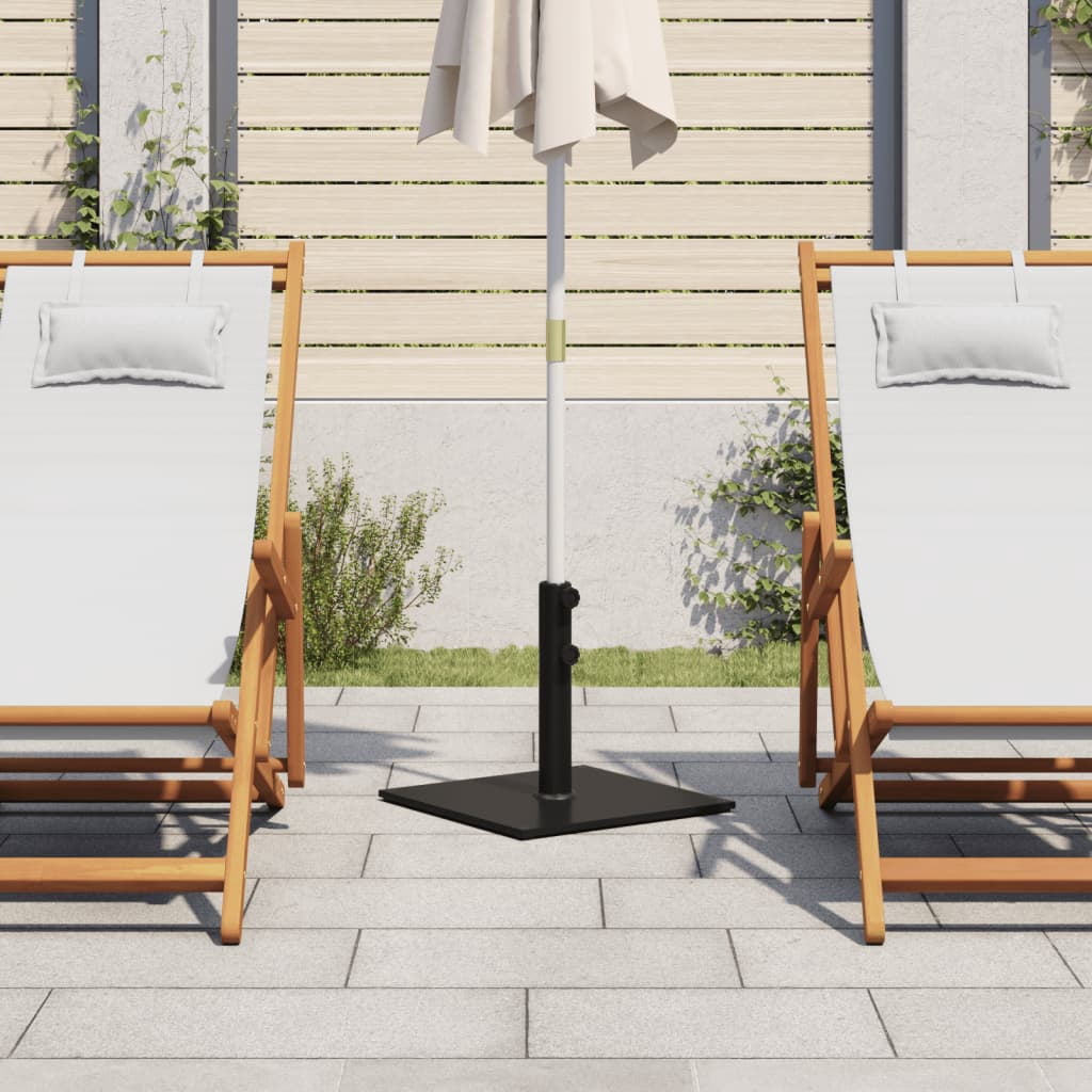 vidaXL Parasol Base Umbrella Stand Parasol Holder Outdoor Garden 37.5 lb Square