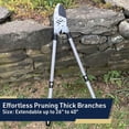 thumbnail image 4 of Kings County Tools Tree Trimmer Loppers - Double Ratcheting Anvil Lopper, 4 of 17
