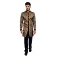 thumbnail image 1 of Mariage Indien de Charme Multicolore Sherwani Indo-Occidental pour les Hommes. Ce Produit Est Fait sur Commande., 1 of 6