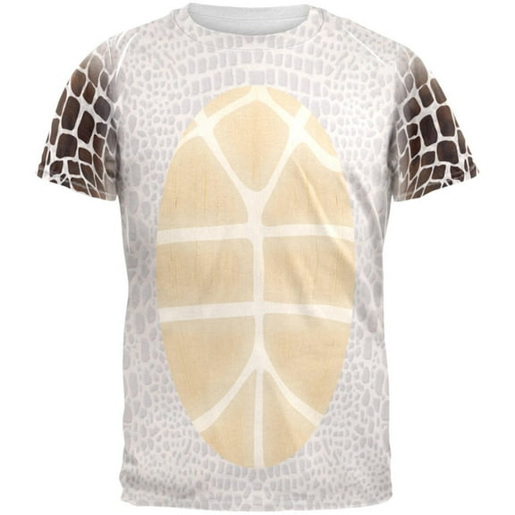 Sea Turtle Costume All Over Adult T-Shirt - 2X-Large